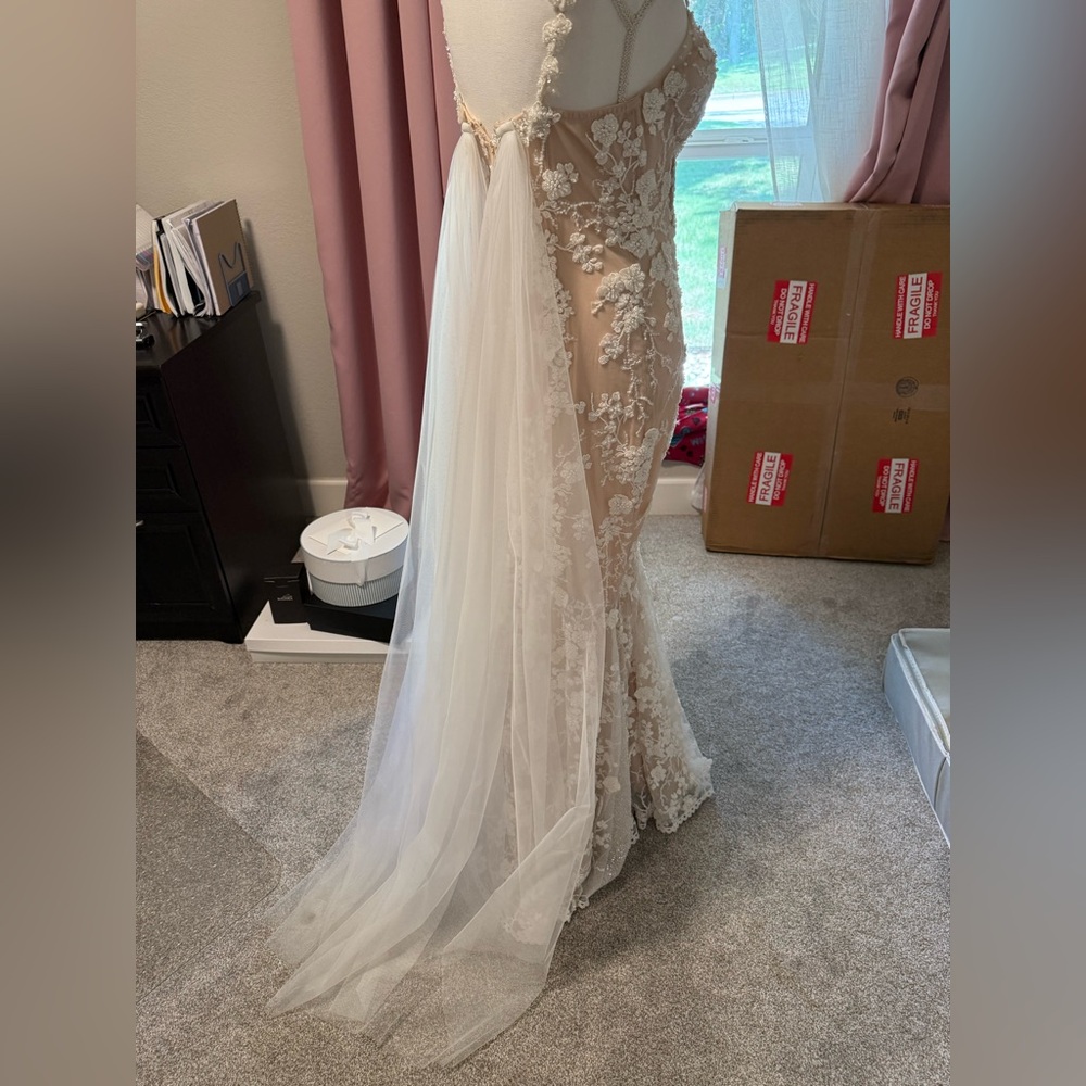 Ivory Wedding Tulle Wings